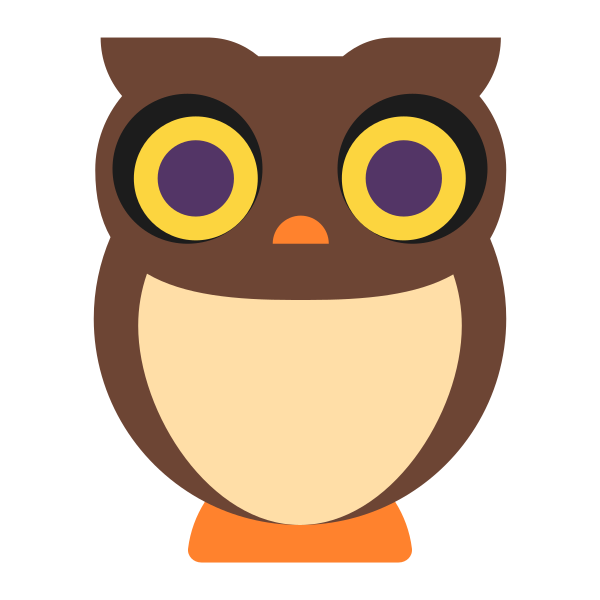 Owl Flat Vector