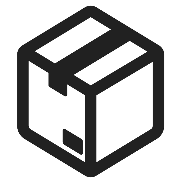 Package High Contrast Vector