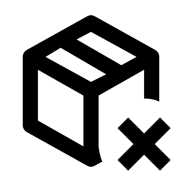 Package Variant Closed Remove
