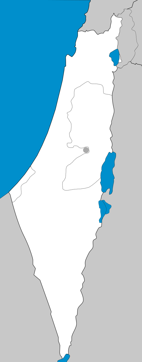 Palestine-Israel Locator