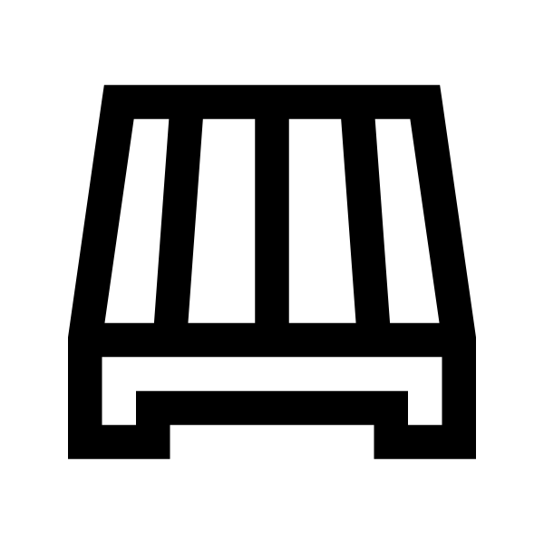 Pallet Solid Vector