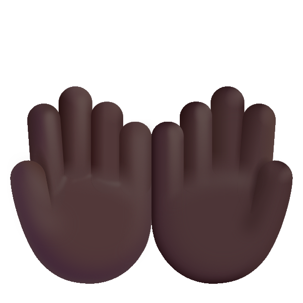 Palms Up Together Color Dark