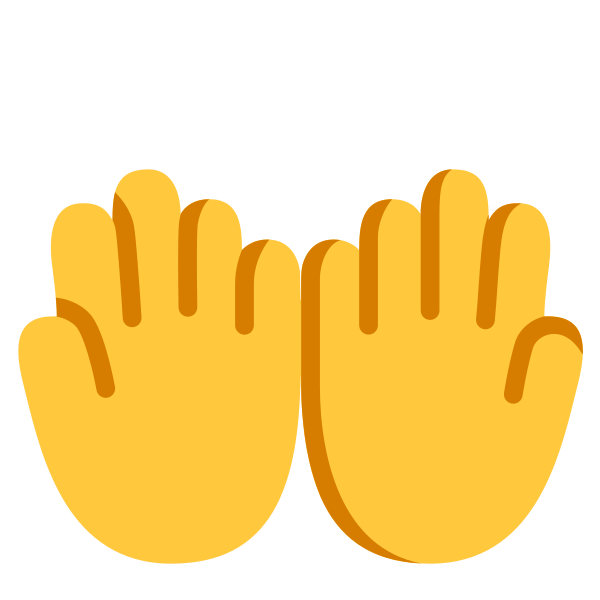 Palms Up Together Flat Default