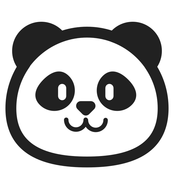 Panda High Contrast