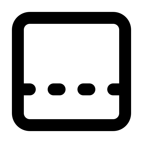 Panel Bottom Dashed