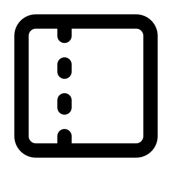 Panel Left Dashed