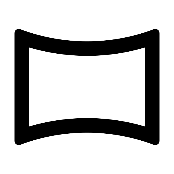 Panorama Horizontal Outline