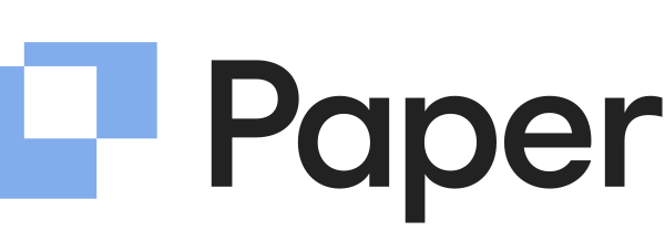 Paper Wordmark Light