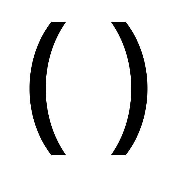 Parentheses Line
