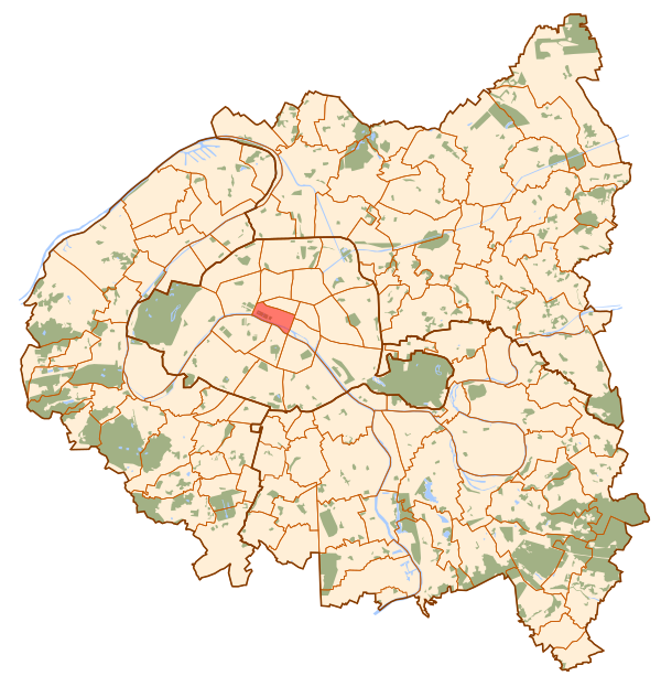 Paris1 Map
