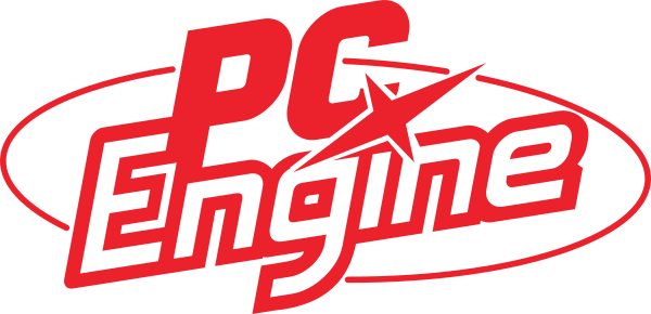 PC Engine Logo Red