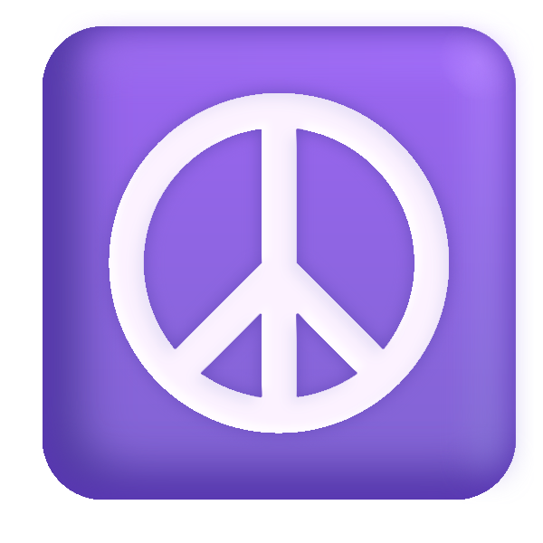 Peace Symbol Color Vector