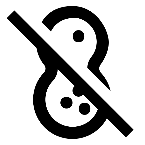 Peanut Off Outline