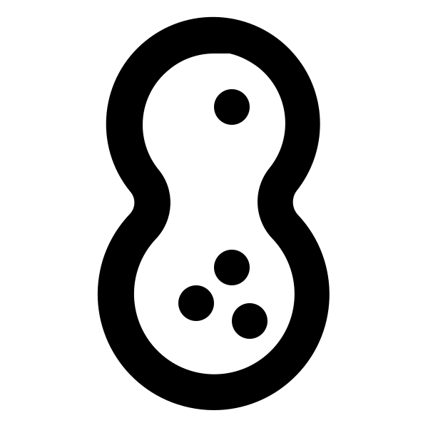 Peanut Outline