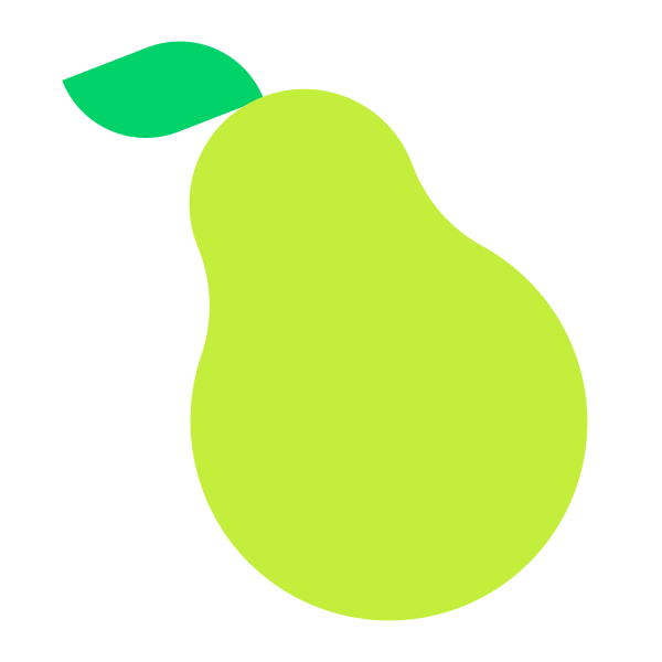 Pear Flat Vector