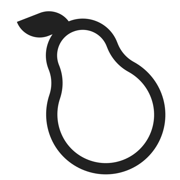 Pear High Contrast