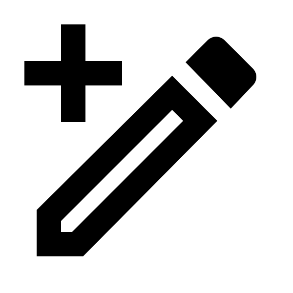 Pencil Plus Outline