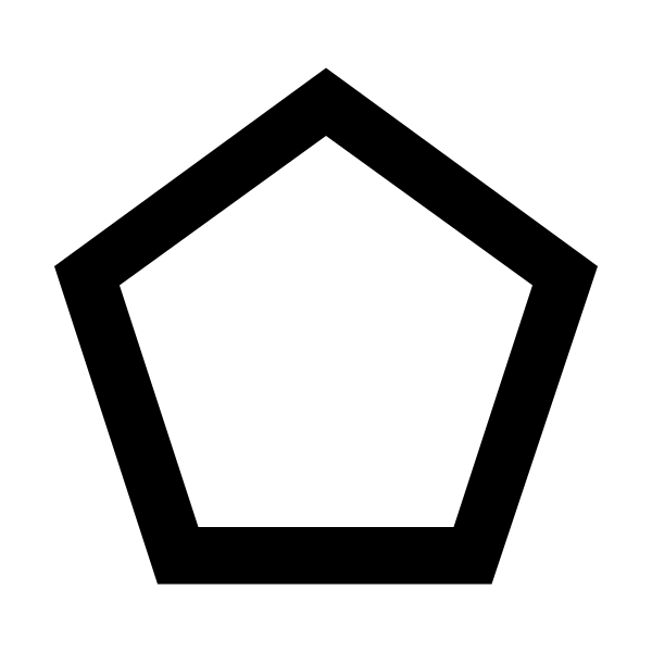 Pentagon Outline