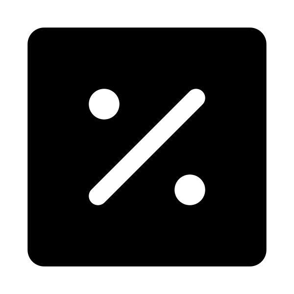 Percentage Square Vector
