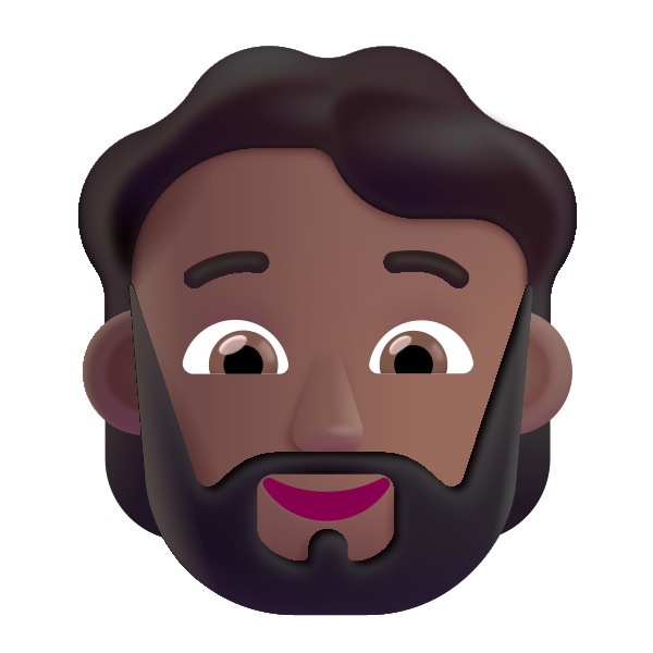 Person Beard Color Medium Dark