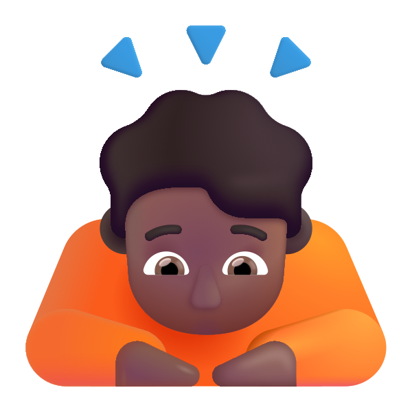 Person Bowing Color Medium Dark