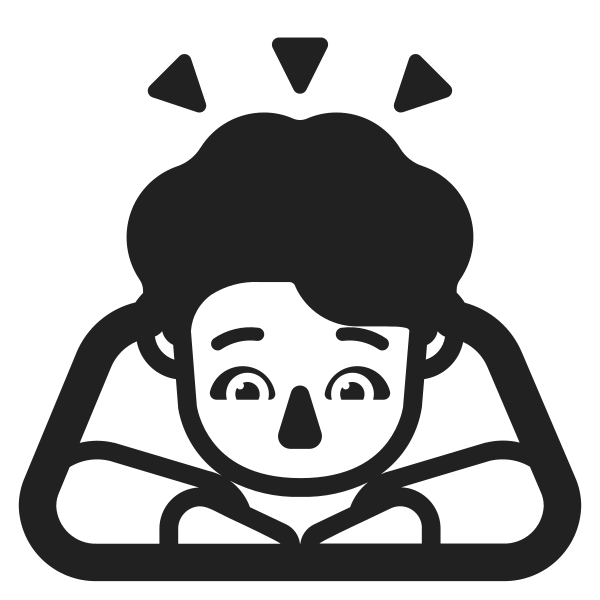 Person Bowing High Contrast Default Vector