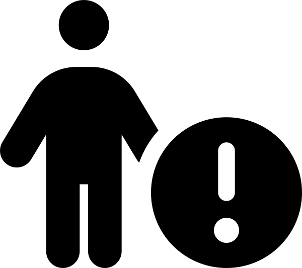 Person Circle Exclamation