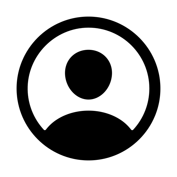 Person Circle Outline