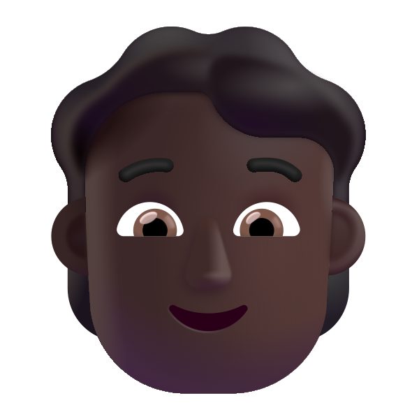 Person Color Dark Vector