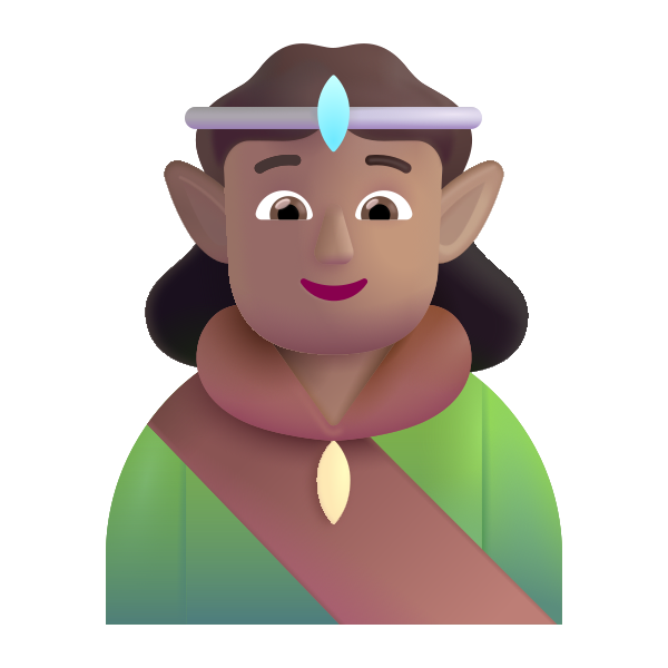 Person Elf Color Medium