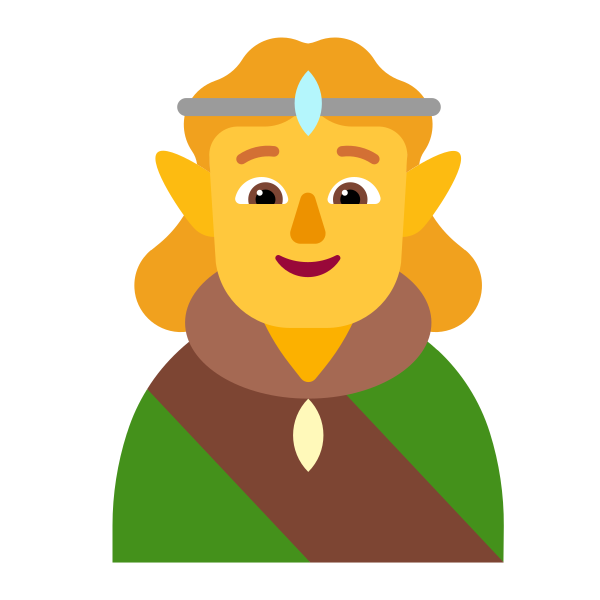 Person Elf Flat Default Vector