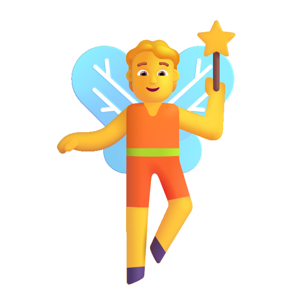 Person Fairy Color Default