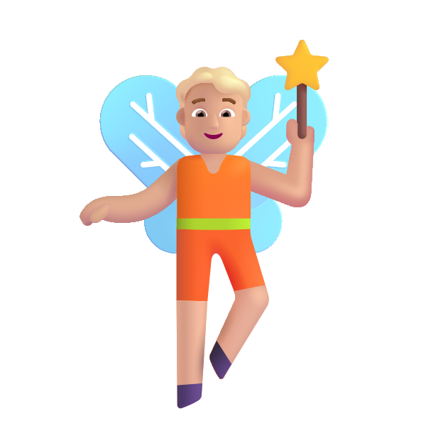 Person Fairy Color Medium Light