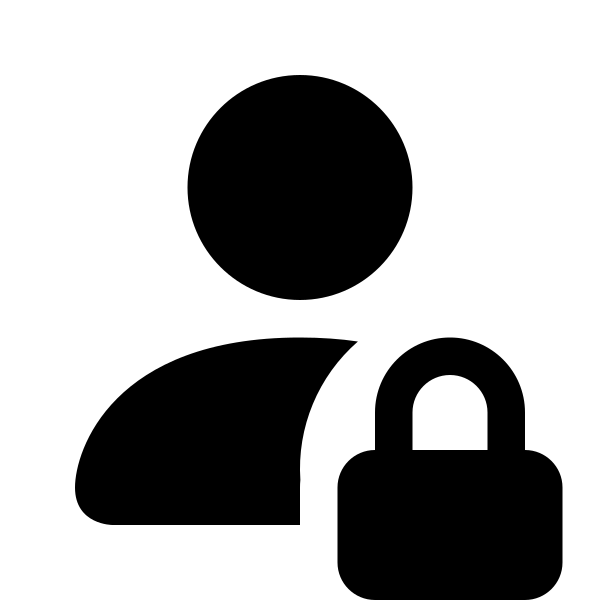 Person Fill Lock