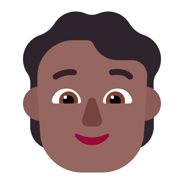 Person Flat Medium Dark
