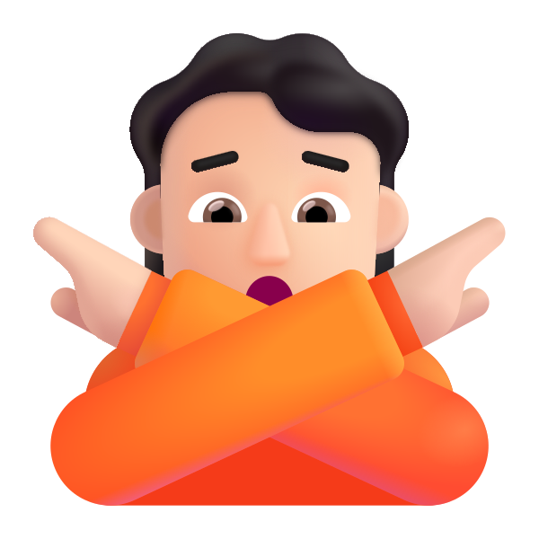 Person Gesturing No Color Light Vector