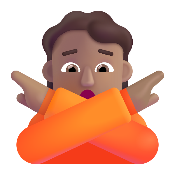 Person Gesturing No Color Medium Vector