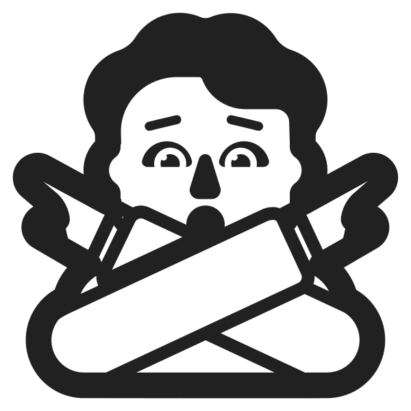 Person Gesturing No High Contrast Default