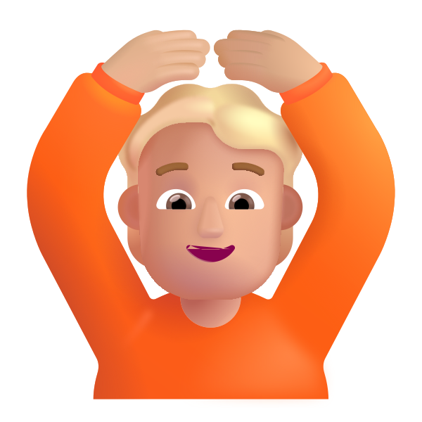 Person Gesturing Ok Color Medium Light