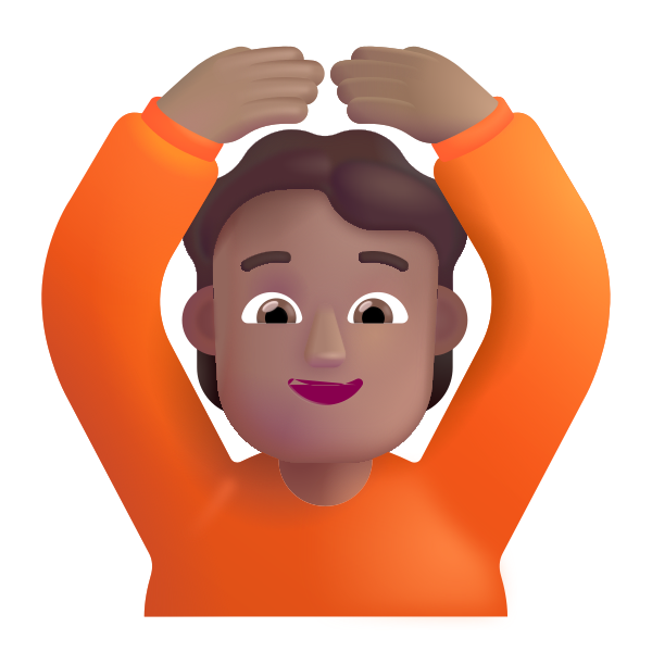 Person Gesturing Ok Color Medium Vector