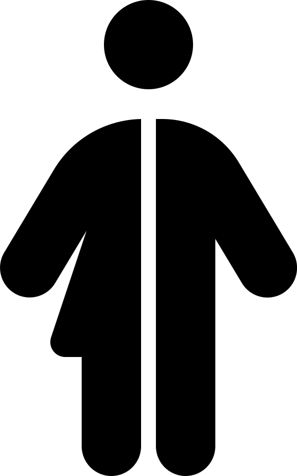Person Half Dress