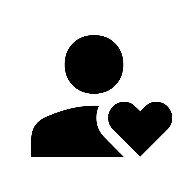 Person Heart Fill