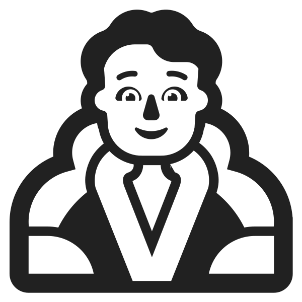 Person In Steamy Room High Contrast Default Vector