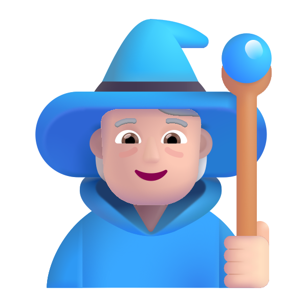 Person Mage Color Light