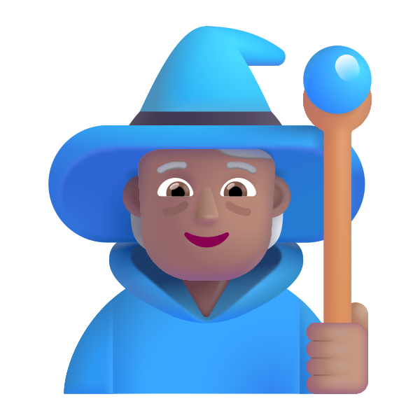 Person Mage Color Medium
