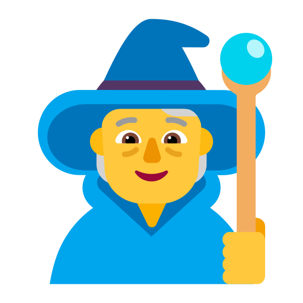 Person Mage Flat Default