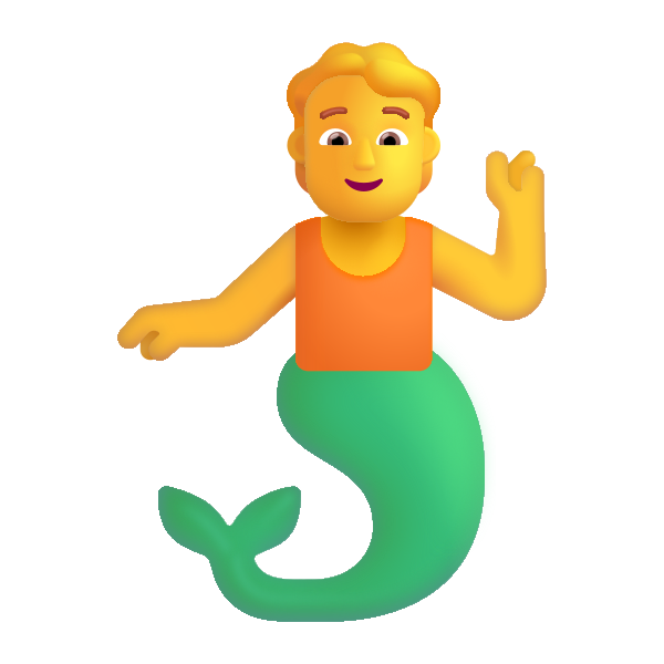 Person Merpeople Color Default Vector