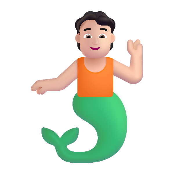 Person Merpeople Color Light Vector