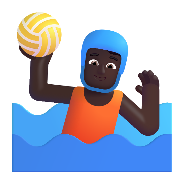 Person Playing Water Polo Color Dark