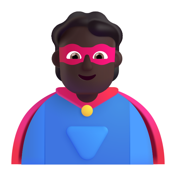 Person Superhero Color Dark Vector